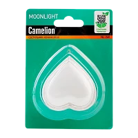 Ночник Camelion NL-260 "сердце RGB" 220V в розетку LED (1/30/120)