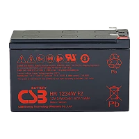 Аккумулятор свинцово-кислотный CSB HR1234W F2 12V 9Ah