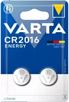 Батарейка Varta ENERGY CR2016 BL2 Lithium 3V (6016)