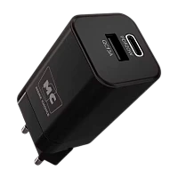Сетевое З/У MORE CHOICE NC85a 1USB+1Type-C 3.0A 35W PD20W с кабелем Type-C/Type-C черный
