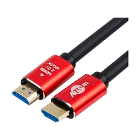 Кабель Atcom HDMI (m)-HDMI (m) 2м силикон ver.2.0 черный красный в пакете (1/100)