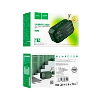 Портативная колонка HOCO BS42 bluetooth 5.0 microSD зеленый (1/50)