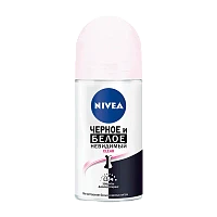 Дезодорант женский Nivea Невидимая защита для черного и белого Clear роликовый 50мл (1/30)