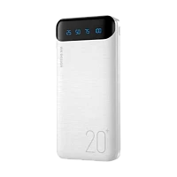 Внешний аккумулятор WK WP-163 20000mAh 2.1A белый (1/60)