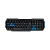 Клавиатура беспроводная Smartbuy 231 игровая USB мультимед. черный синий (1/20)