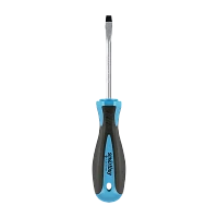 Отвертка шлицевая SL5x75, эргономичная 2х-компонентная рукоятка, CR-V, магнит, Smartbuy Tools(1/180)