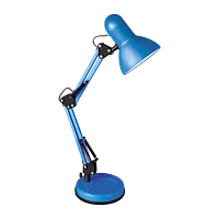 Светильник настольный Camelion KD-313 60W 230V E27 на основании синий (1/6)