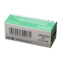 Батарейка SEIZAIKEN 321 (SR616SW) Silver Oxide 1.55V (1/10/100/1000)