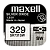 Батарейка Maxell 329 (SR731SW) BL1 Silver Oxide 1.55V 0%Hg (1/10/100)