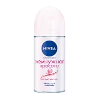 Дезодорант женский Nivea Жемчужная красота Deo роликовый 50мл (1/3)