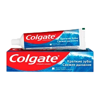 Зубная паста COLGATE Крепкие зубы Свежее Дыхание 125мл (1/48)