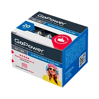 Батарейка GoPower LR6 AA BOX20 Shrink 4 Alkaline 1.5V (4/20/640)