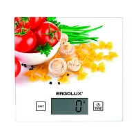 Весы кухонные Ergolux ELX-SK01-С36 электронные 5кг ассорти (1/20)