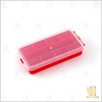 Контейнер на 9 секций красный