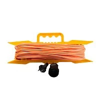 Удлинитель силовой Volsten УСР-1-20 на рамке 1 роз. 6А 1300Вт ПВС 2х0,75 20м