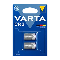 Батарейка Varta ELECTRONICS CR2 BL2 Lithium 3V (6206) (2/20/200)