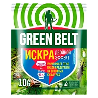 Средство GREEN BELT Искра Двойной Эффект от насекомых 10г таблетка (1/60)