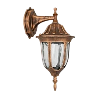 Светильник садово-парковый Camelion 4502 60W 230V E27 IP43 настенный бронзовый (1/10)