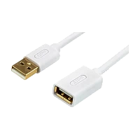 Кабель Atcom USB (m)-USB (f) 3.0м силикон белый (1/200)