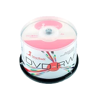 Диск DVD-RW SmartTrack CB-50 4.7GB 4x 50шт. cake box (50/250)