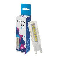 Лампа светодиодная филамент Старт E27 7W 4000К 220V свеча на ветру прозрачная (1/10/100)