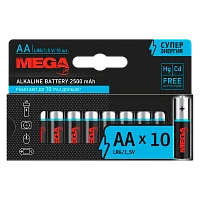 Батарейка Promega LR6 AA BL10 Alkaline 1.5V (10/100/800/20800)