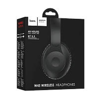 Наушники полноразмерные HOCO W45 bluetooth 5.3 с микр. черный (1/36)