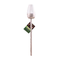 Фонарь садовый Старт 1LED САД Сканди от солнечной батареи IP44 датчик освещения белый