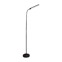 Торшер Ultraflash UF-832 12W LED 3 в 1 на основании черный (1/6)