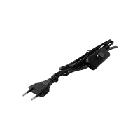 Кабель питания Прогресс для бра 1.7м 10A 2x0.5мм² с переключателем черный (1/200)