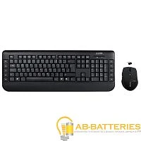 Набор клавиатура+мышь беспроводной L-PRO 99606 мультимед. черный (1/20)