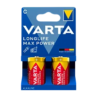 Батарейка Varta LONGLIFE MAX POWER (MAX TECH) LR14 C BL2 Alkaline 1.5V (4714) (2/20/200)