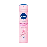 Дезодорант женский Nivea Жемчужная красота спрей 150мл (1/12)