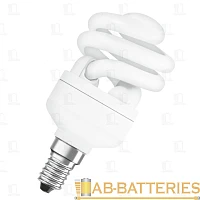Лампа энергосберегающая Osram T2 E27 14W 2700К 220-240V спираль Micro Twist (1/5/50/200)