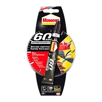 Супер-клей Момент 60 SEC. 20г универсальный BL1 (1/12/1296)