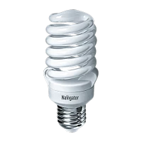 Лампа люминесцентная Navigator SF10 E27 20W 4000К 220-240V спираль (1/10/50)