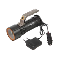 Фонарь универсальный Облик 8222 10W 1LED от аккумулятора серебряный