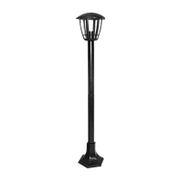 Светильник садово-парковый Camelion PP6301 «Валенсия 3 60W 230V E27 IP44 черный