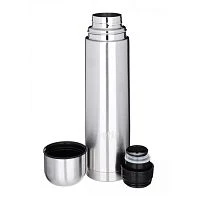 Термос нержавеющая сталь с узким горлом 1000 ml, крышка-клапан, чашка, в чехле (16405-9)(30)