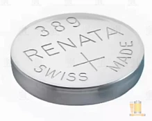 Батарейка Renata 389 (SR1130W) BL10 Silver Oxide 1.55V (10/100)