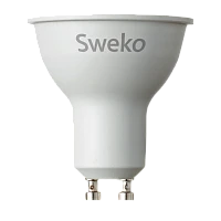 Лампа светодиодная Sweko RAP16 GU10 7W 3000К 230V (1/5/100)