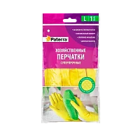 Перчатки Paterra L резина 1 пара в упаковке (1/120)