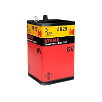Батарейка Kodak 4R25 Shrink 1 Heavy Duty 6V (6/24/936)