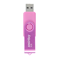 Флеш-накопитель Smartbuy Twist 8GB USB2.0 пластик розовый