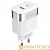 Сетевое З/У HOCO C58A 1USB/Type-C 3.0A 20W QC3.0 белый (1/12/120)