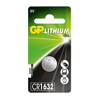 Батарейка GP CR1632 BL1 Lithium 3V (1/10/100/900)