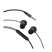 Наушники внутриканальные HOCO M44 с микр. черный (1/16/160)