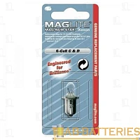 Лампа ксеноновая MAGLITE 3V для фонаря 6D или 6C