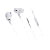 Наушники внутриканальные GoPower GPHP06 белый