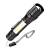 *Фонарь универсальный Космос 113Lit 5W LED+COB от аккумулятора IP53 3 режима+ZOOM черный (1/72/144) 